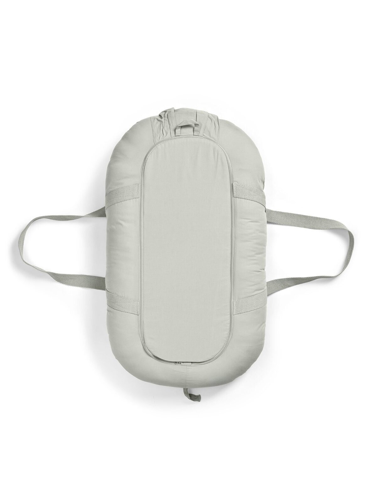 Elodie organic cotton baby nest 0+ with handles (mineral green) 1