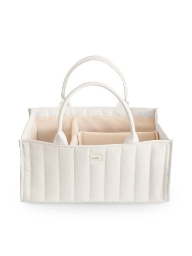 Mushie diaper caddy  Ivory