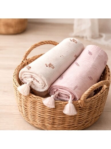BabyOno mulliriidest tekk, roosa 1 BabyOno mulliriidest tekk, roosa 1