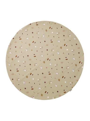 Highchair splat mat, Meyco Baby (Animal sand)