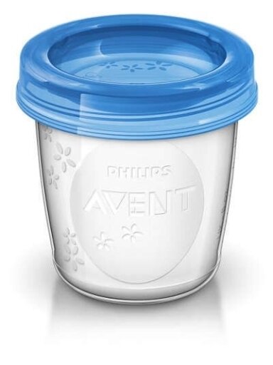 Rinnapiima säilitustassid, Philips AVENT, 10 tk.