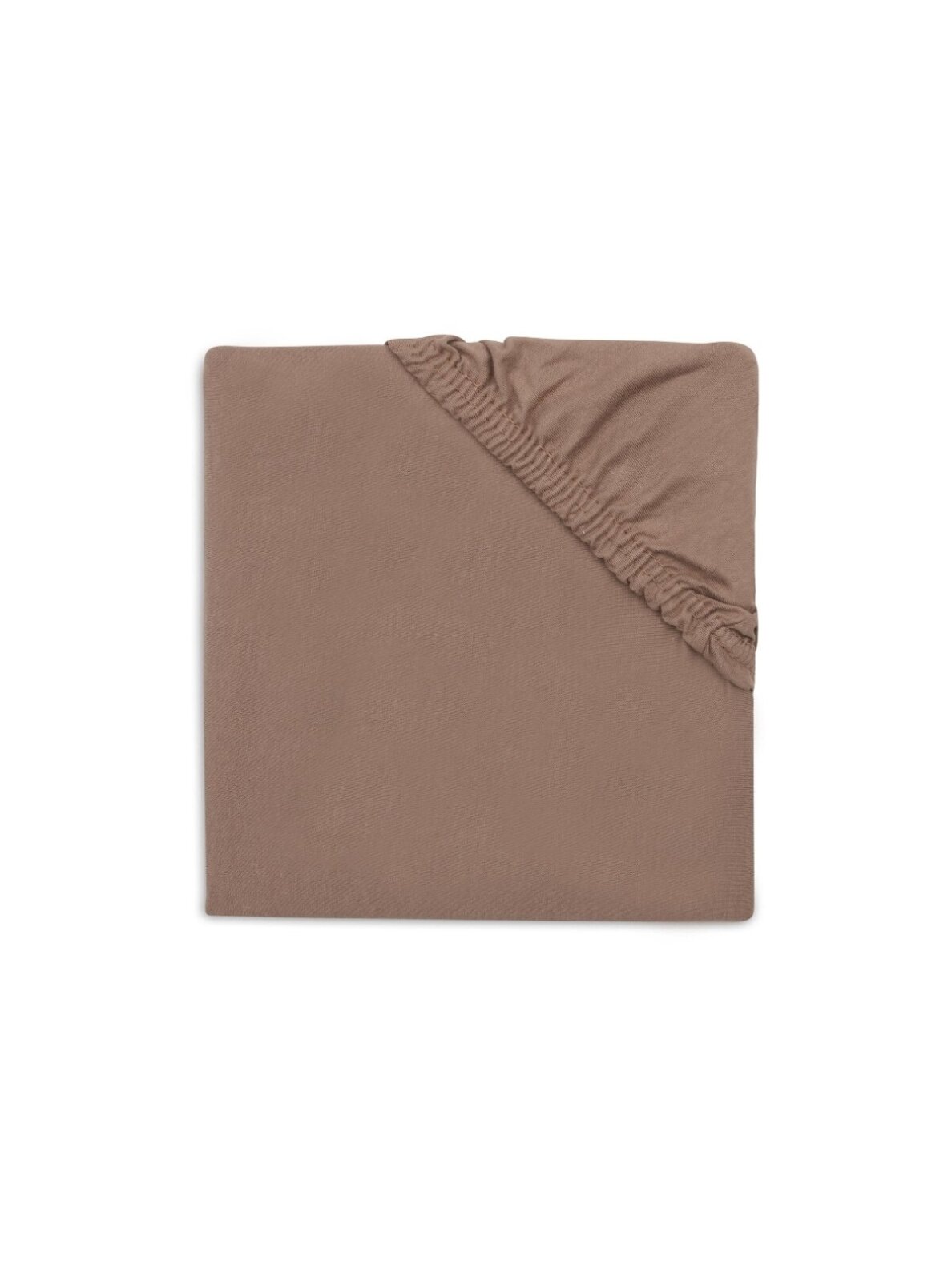 Jollein Fitted Sheet Jersey, 40/50x80/90 cm, Milky Coffee Jollein Fitted Sheet Jersey, 40/50x80/90 cm, Milky Coffee
