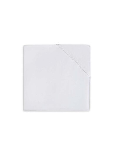 Jollein fitted sheet Molton 60x120cm (White)  2 pcs.