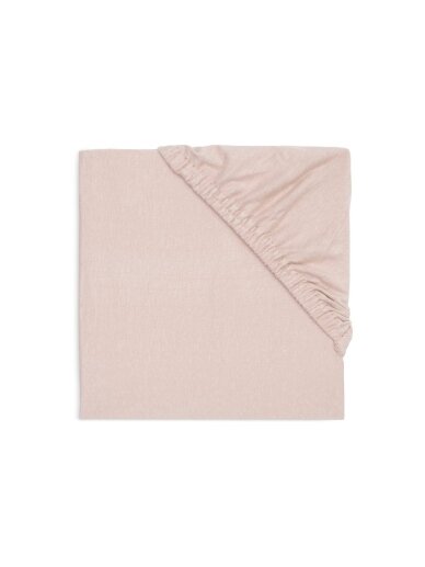 Jollein Fitted Sheet Jersey, 40/50x80/90 cm, Wild Rose Jollein Fitted Sheet Jersey, 40/50x80/90 cm, Wild Rose