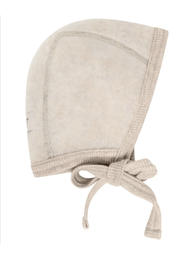 Huttelihut Baby Bonnet (Camel Melange)