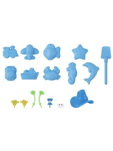 Kinetic Sand Set Paradise with Foldable Sandbox, Tookyland Kinetic Sand Set Paradise with Foldable Sandbox, Tookyland