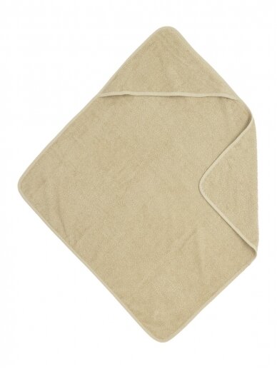 Bathcape basic terry 75x75, by Meyco Baby (Sand) Bathcape basic terry 75x75, by Meyco Baby (Sand)