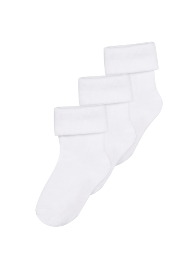 Socks for baby, 3pcs, Noppies (White)