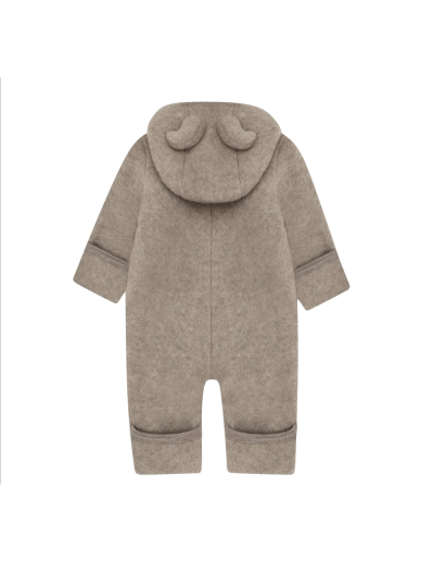 Huttelihut Pram Suit with Ears (Taupe)