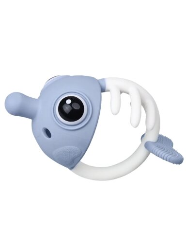 Clownfish Teether 3in1, Mombella, Light Blue Clownfish Teether 3in1, Mombella, Light Blue