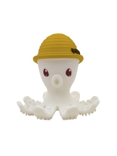 Mombella Octopus Teether Toy - Curry