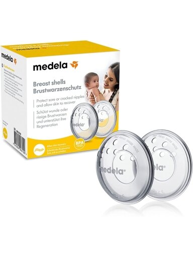 Medela rinnakaitsed 2tk