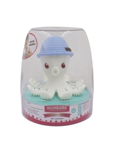 Mombella Octopus Teether Toy - Blue 1 Mombella Octopus Teether Toy - Blue 1