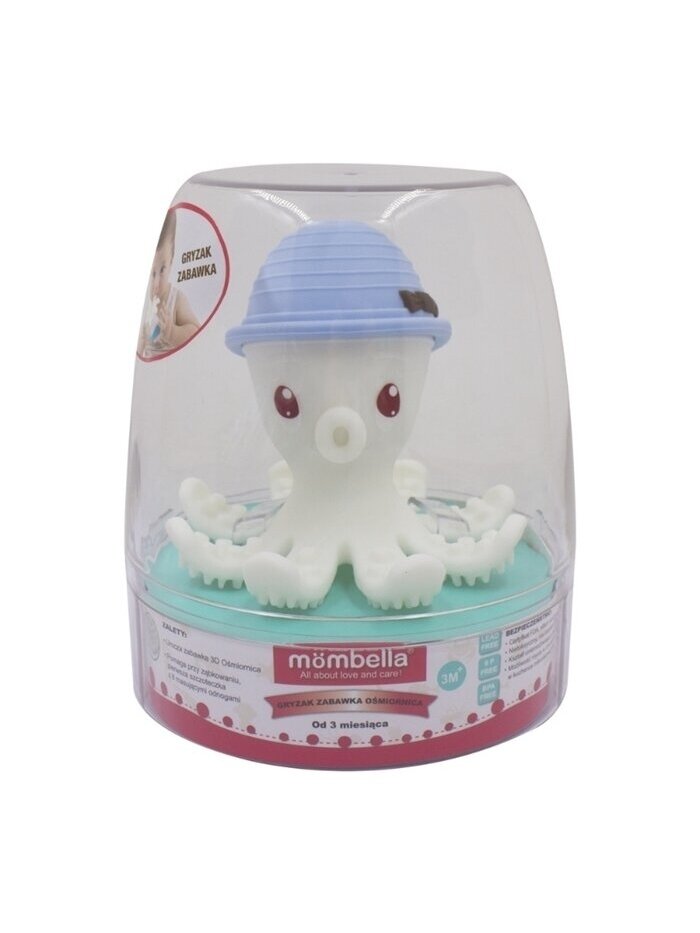 Mombella Octopus Teether Toy - Blue 1