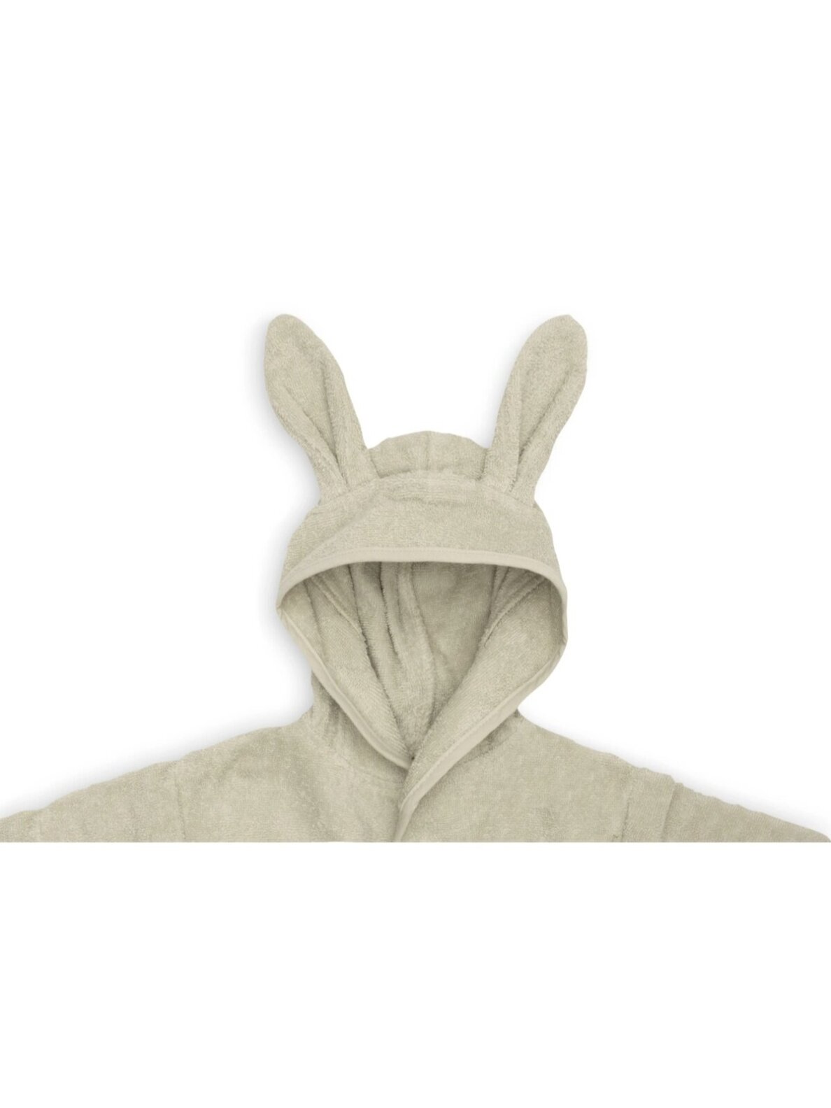 Hooded Bathrobe 1-2 Years, Jollein, (Soft Matcha) 2