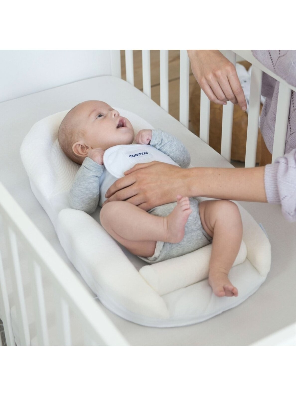 Supreme Sleep Plus baby nest, Doomoo (White) 1 Supreme Sleep Plus baby nest, Doomoo (White) 1