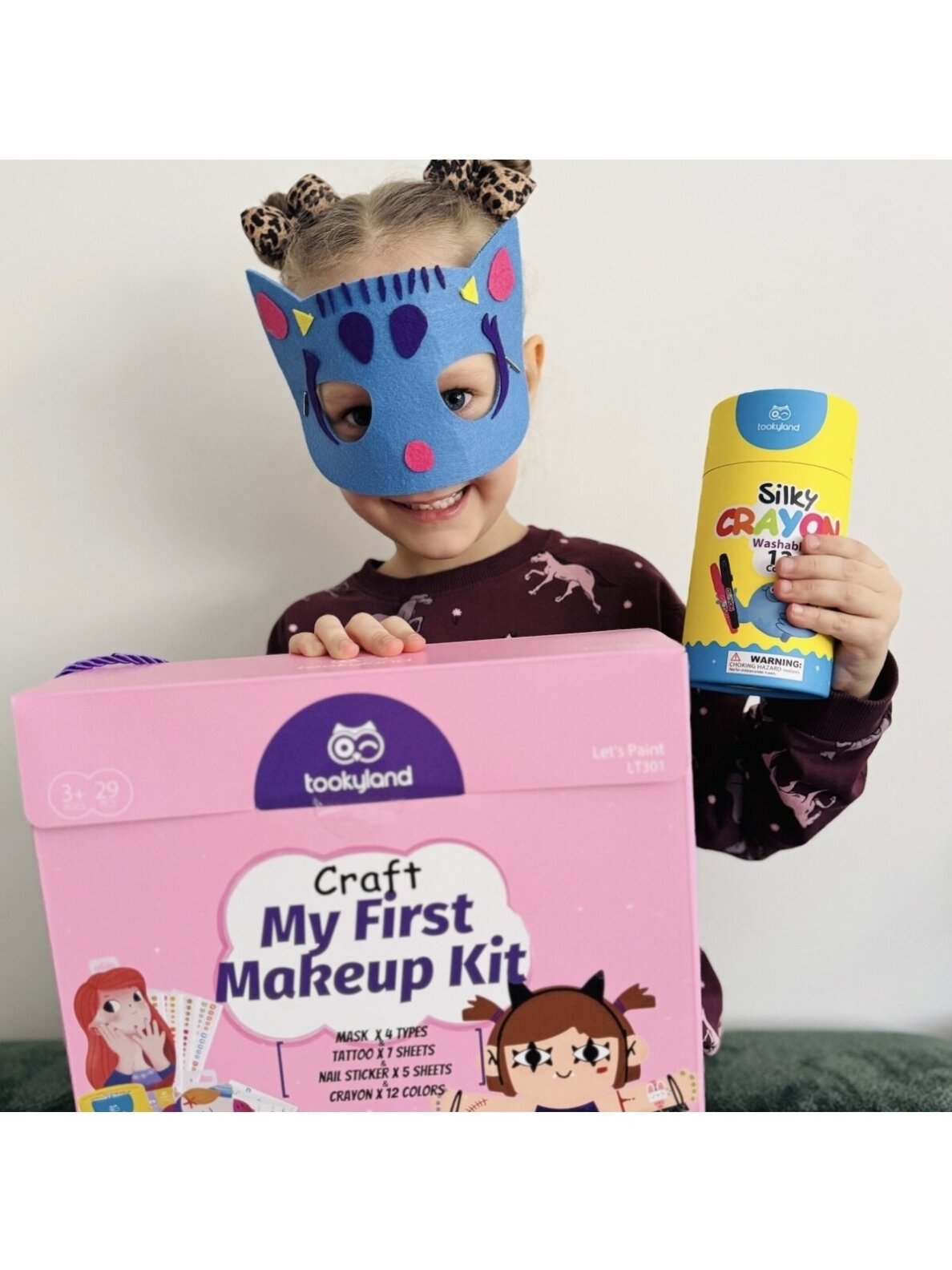 Craft My First Makeup Kit with Masks and Tattoos, Tookyland 3