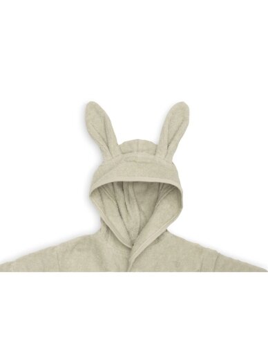 Hooded Bathrobe 1-2 Years, Jollein, (Soft Matcha) 2