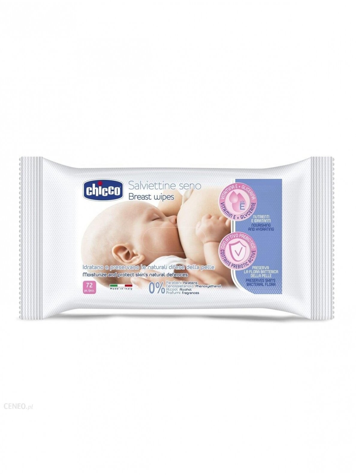 Cleansing Chicco Cleansing Breast Wipes 72 pcs, Cleansing Chicco Cleansing Breast Wipes 72 pcs,