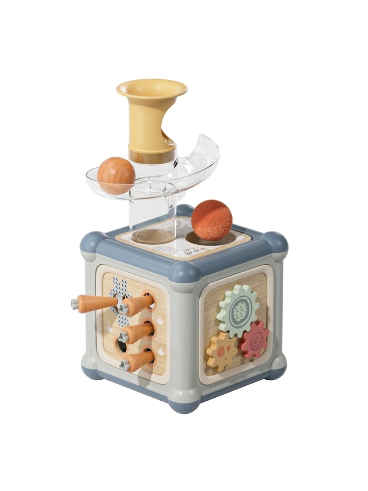 Motoric Master 10-in-1 Activity Cube, Top Bright