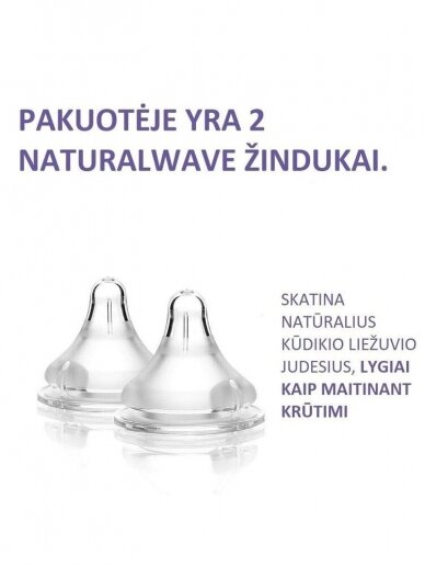 Natural wave treats, medium flow, 2 pcs. by Lansinoh 5 Natural wave treats, medium flow, 2 pcs. by Lansinoh 5