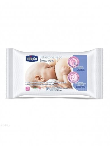 Cleansing Chicco Cleansing Breast Wipes 72 pcs, Cleansing Chicco Cleansing Breast Wipes 72 pcs,