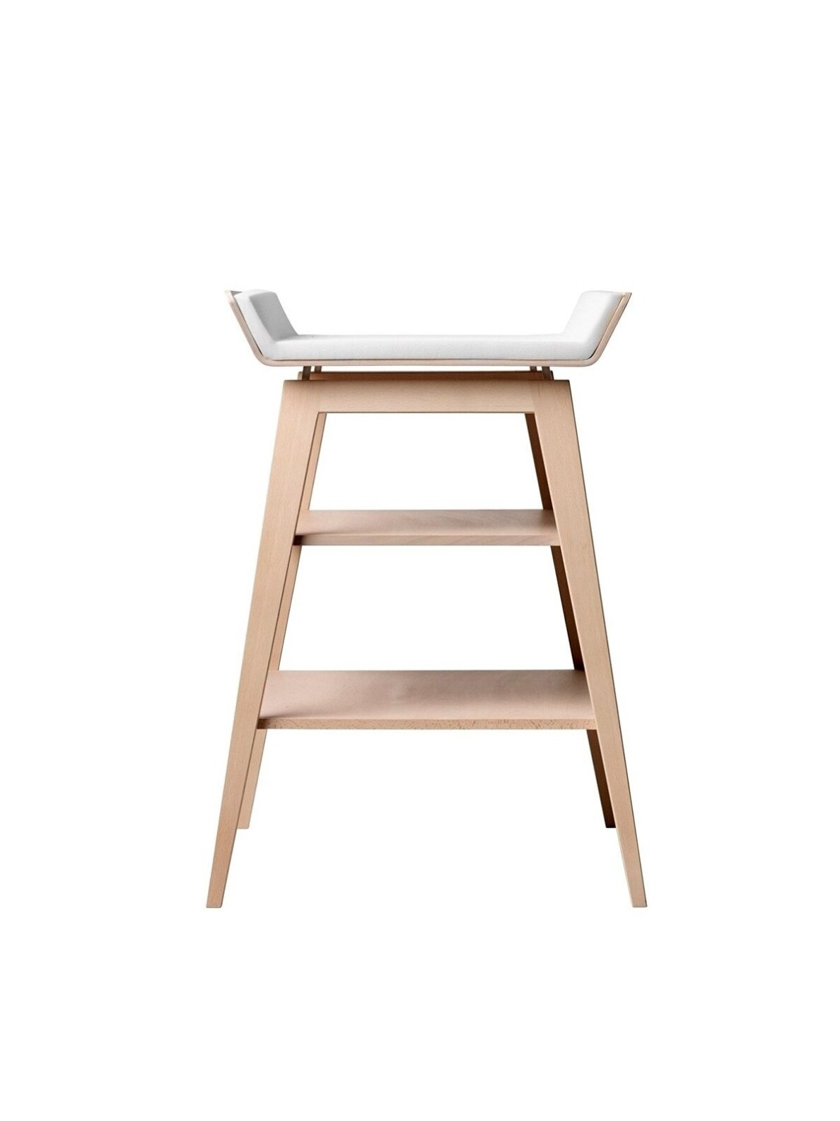 LEANDER LINEA™ CHANGING TABLE W. FOAM CUSHION, BEECH 6 LEANDER LINEA™ CHANGING TABLE W. FOAM CUSHION, BEECH 6