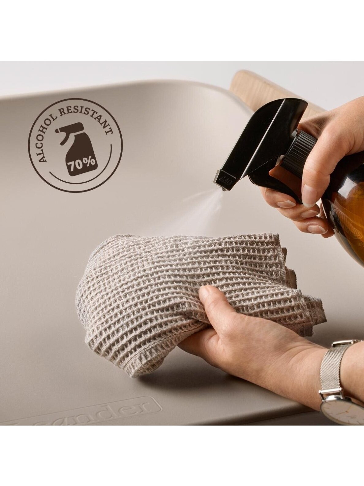 Leander Matty™ Changing mat, Cappuccino 4