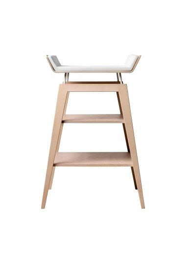 LEANDER LINEA™ CHANGING TABLE W. FOAM CUSHION, BEECH 2