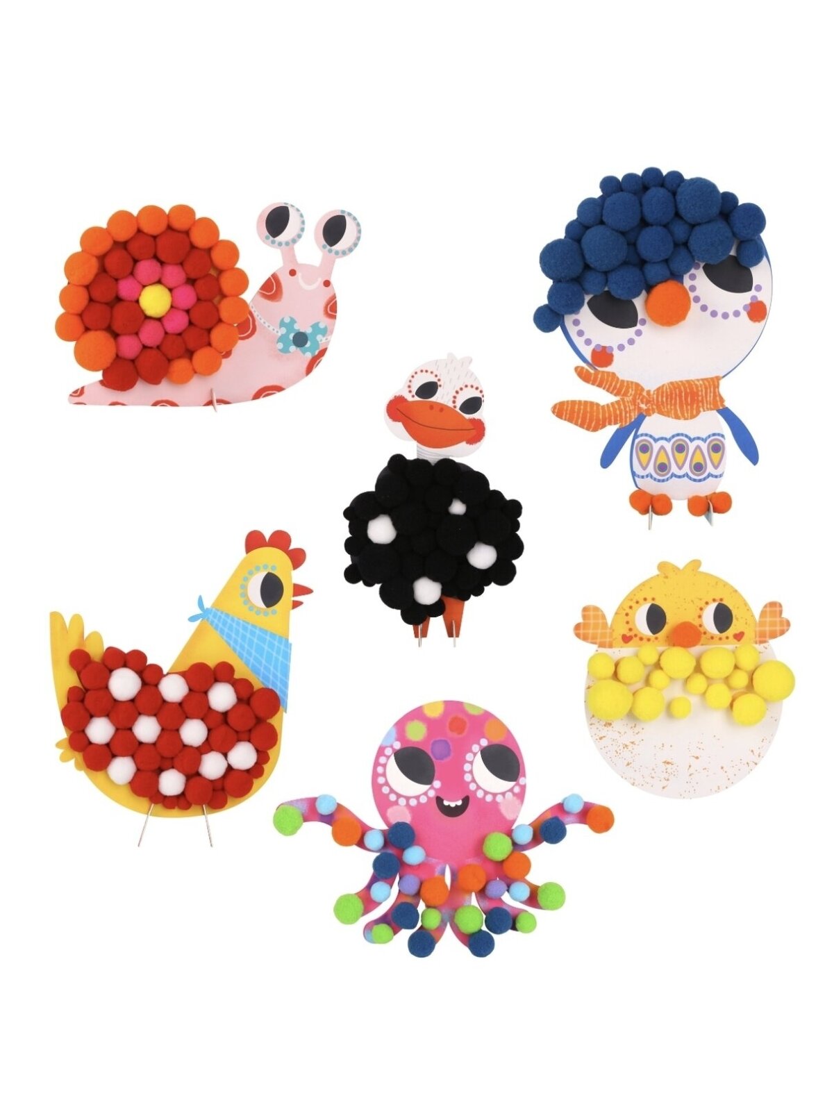 My First Sticker Art Kit 4-in-1, Tookyland 1 My First Sticker Art Kit 4-in-1, Tookyland 1