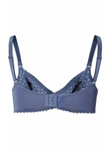 Padded nursing bra Geo Lace by Noppies (blue) 3 Padded nursing bra Geo Lace by Noppies (blue) 3