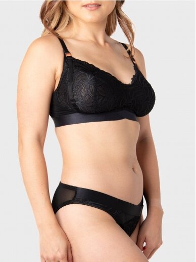 Nursing bra Recycled Warrior Soft Cup, HotMilk (Black) 4 Nursing bra Recycled Warrior Soft Cup, HotMilk (Black) 4