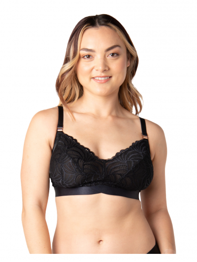 Nursing bra Recycled Warrior Soft Cup, HotMilk (Black) Nursing bra Recycled Warrior Soft Cup, HotMilk (Black)