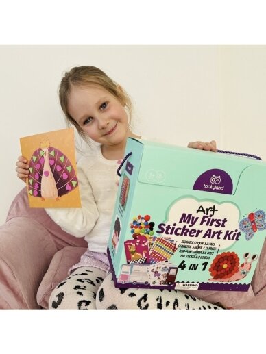 My First Sticker Art Kit 4-in-1, Tookyland 3 My First Sticker Art Kit 4-in-1, Tookyland 3