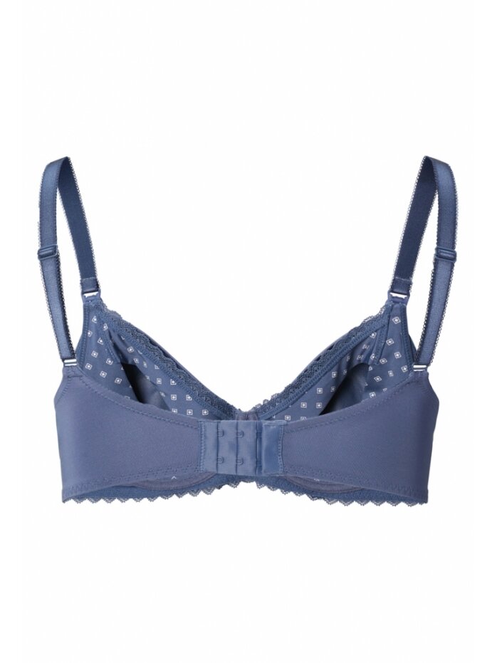 Padded nursing bra Geo Lace by Noppies (blue) 3 Padded nursing bra Geo Lace by Noppies (blue) 3