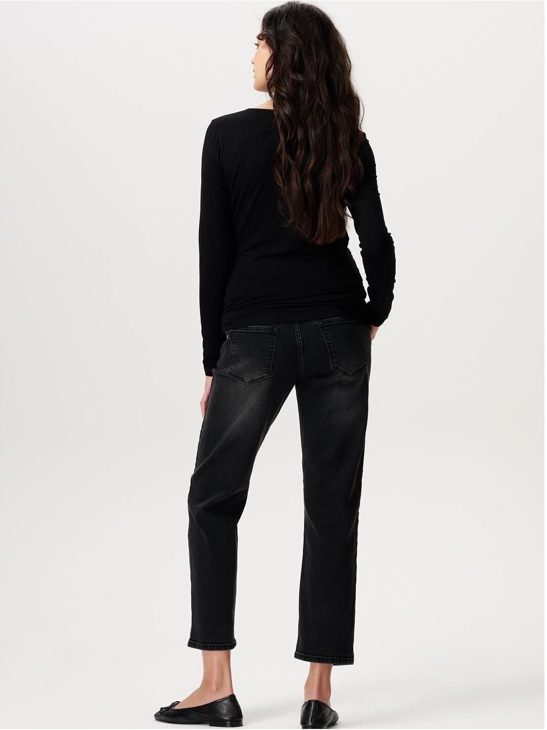 Nursing shirt Langu - Black 5 Nursing shirt Langu - Black 5