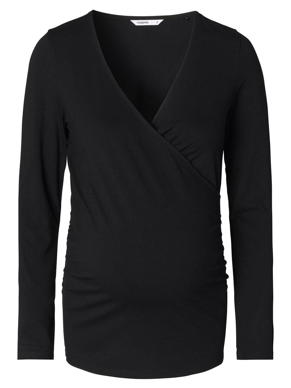 Nursing shirt Langu - Black 4 Nursing shirt Langu - Black 4