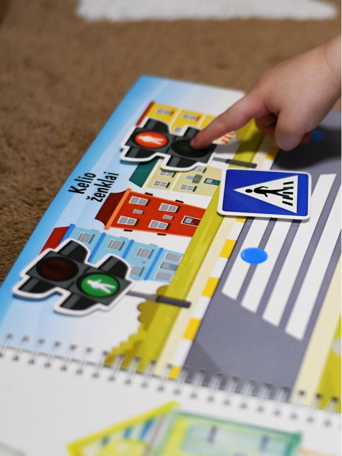 My second educational activity book with reusable stickers, Skilsas 6 My second educational activity book with reusable stickers, Skilsas 6
