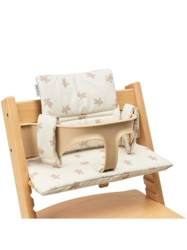 Highchair cushion for growth chair, Meyco Baby (Gingerbread soft sand)