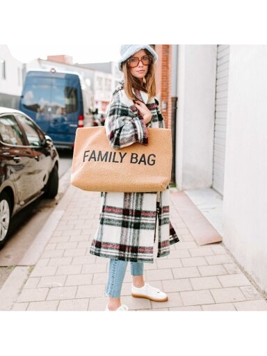 Childhome Family Bag kott, teddy pruun