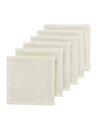 Muslin diapers set, 6 pcs. 30x30, Meyco Baby (Nature)