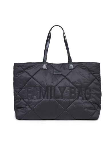 Family Bag Nursery Bag, Childhome (Puffered Black) Family Bag Nursery Bag, Childhome (Puffered Black)