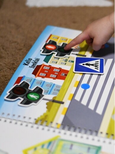 My second educational activity book with reusable stickers, Skilsas 6 My second educational activity book with reusable stickers, Skilsas 6