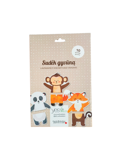 Yes For Skills educational magnets "Put together an animal" Yes For Skills educational magnets "Put together an animal"