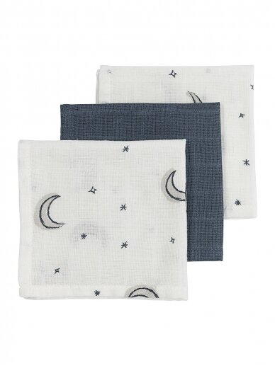 Musliinimähe, 3 tk, Meyco Baby, 30x30