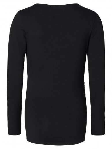 Nursing shirt Langu - Black 3 Nursing shirt Langu - Black 3