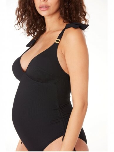 Maternity One-Piece Swimsuit, Porto Vecchio by Cache coeur 1 Maternity One-Piece Swimsuit, Porto Vecchio by Cache coeur 1
