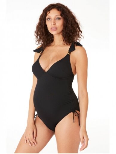 Maternity One-Piece Swimsuit, Porto Vecchio by Cache coeur 3 Maternity One-Piece Swimsuit, Porto Vecchio by Cache coeur 3