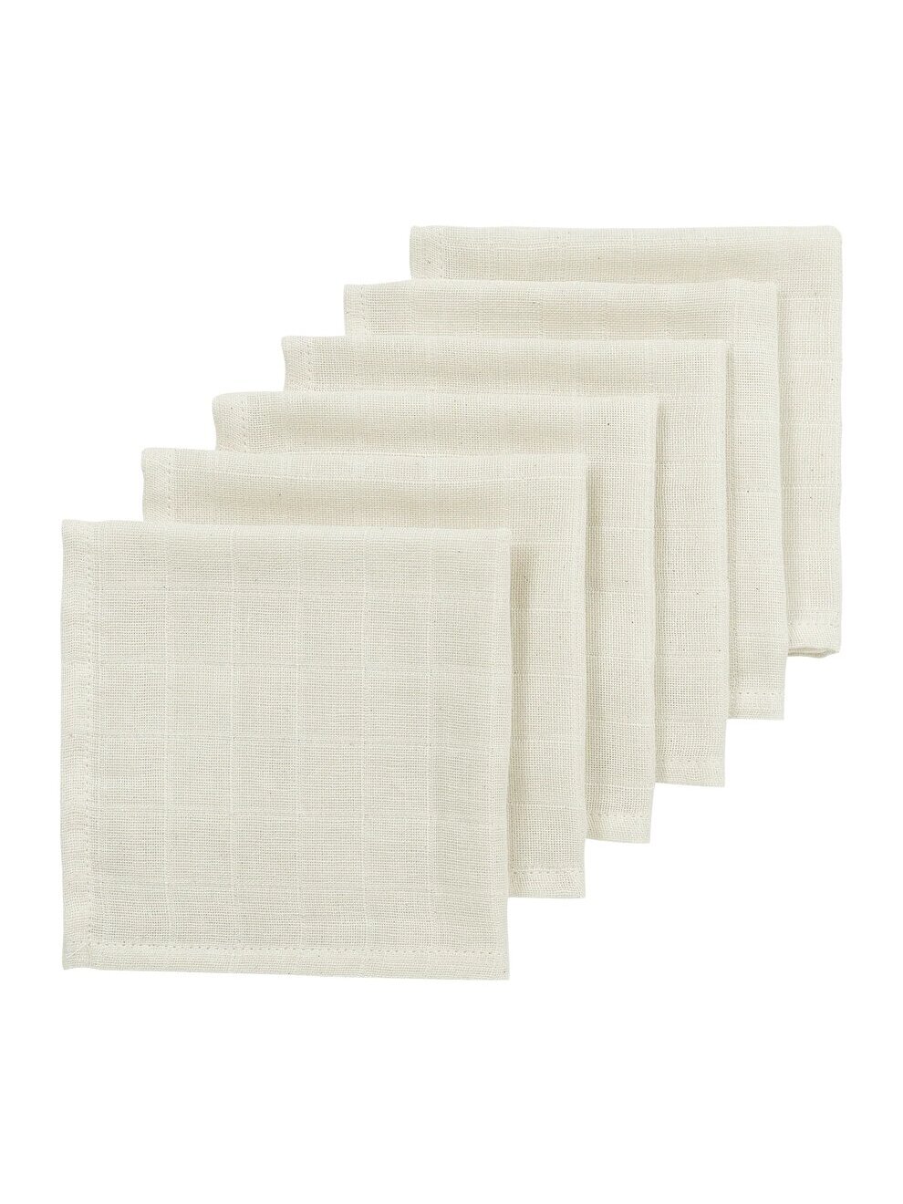 Muslin diapers set, 6 pcs. 30x30, Meyco Baby (Nature) Muslin diapers set, 6 pcs. 30x30, Meyco Baby (Nature)