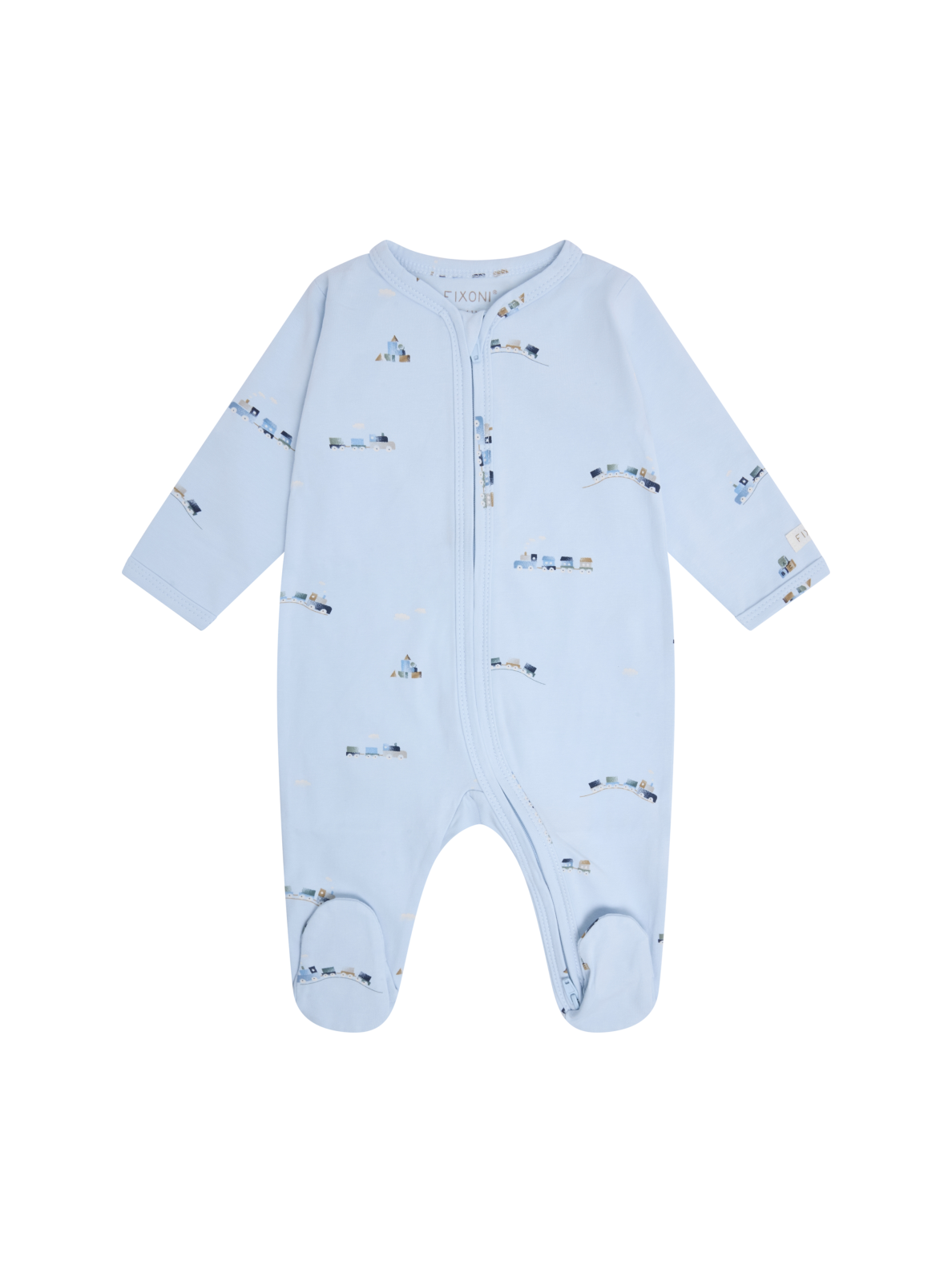Cotton romper Fixoni (Train)